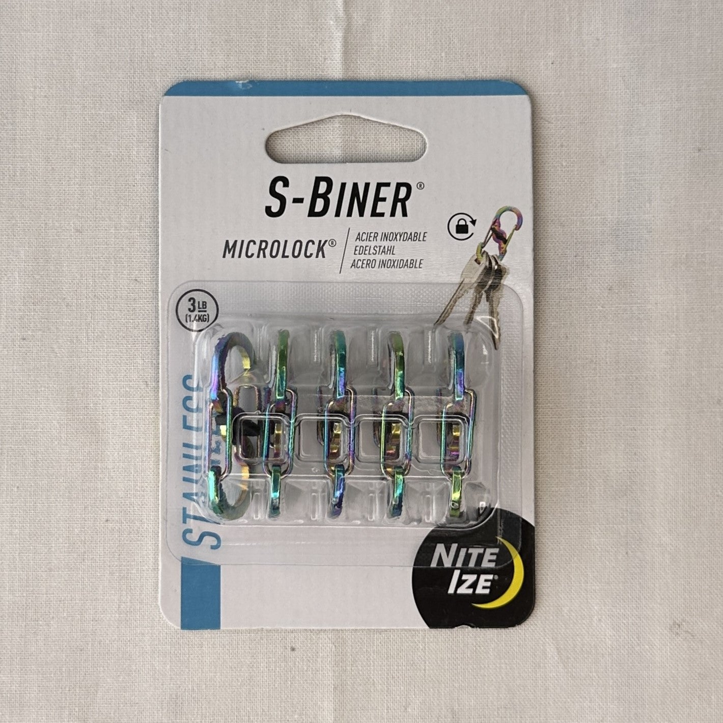 Nite Ize Stainless S-Biner With Microlock