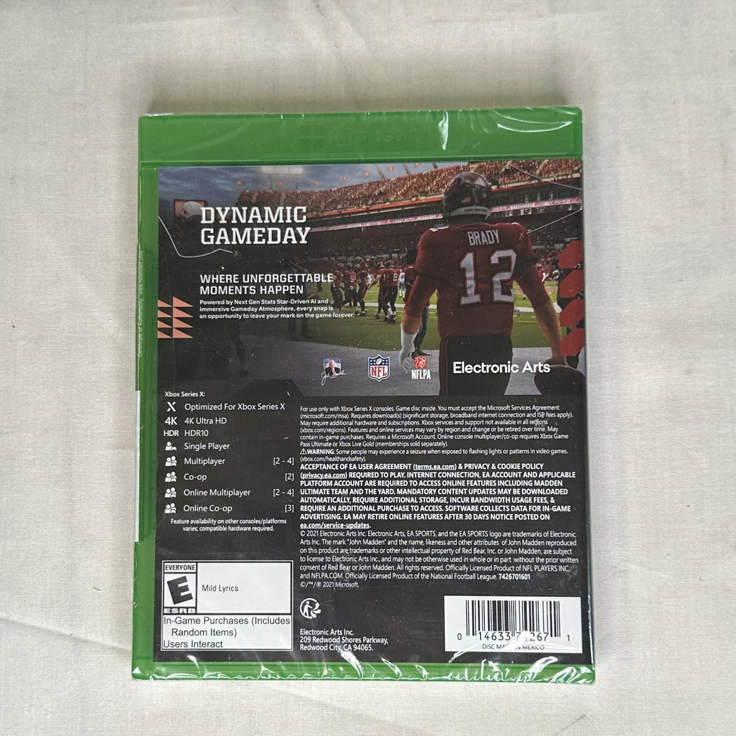 Electronic Arts FIFA 21 Xbox Series X Rated E 4k UHD HDR Standard Edition