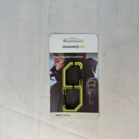 Minute Key Apex Series Double Carabiner-Gold