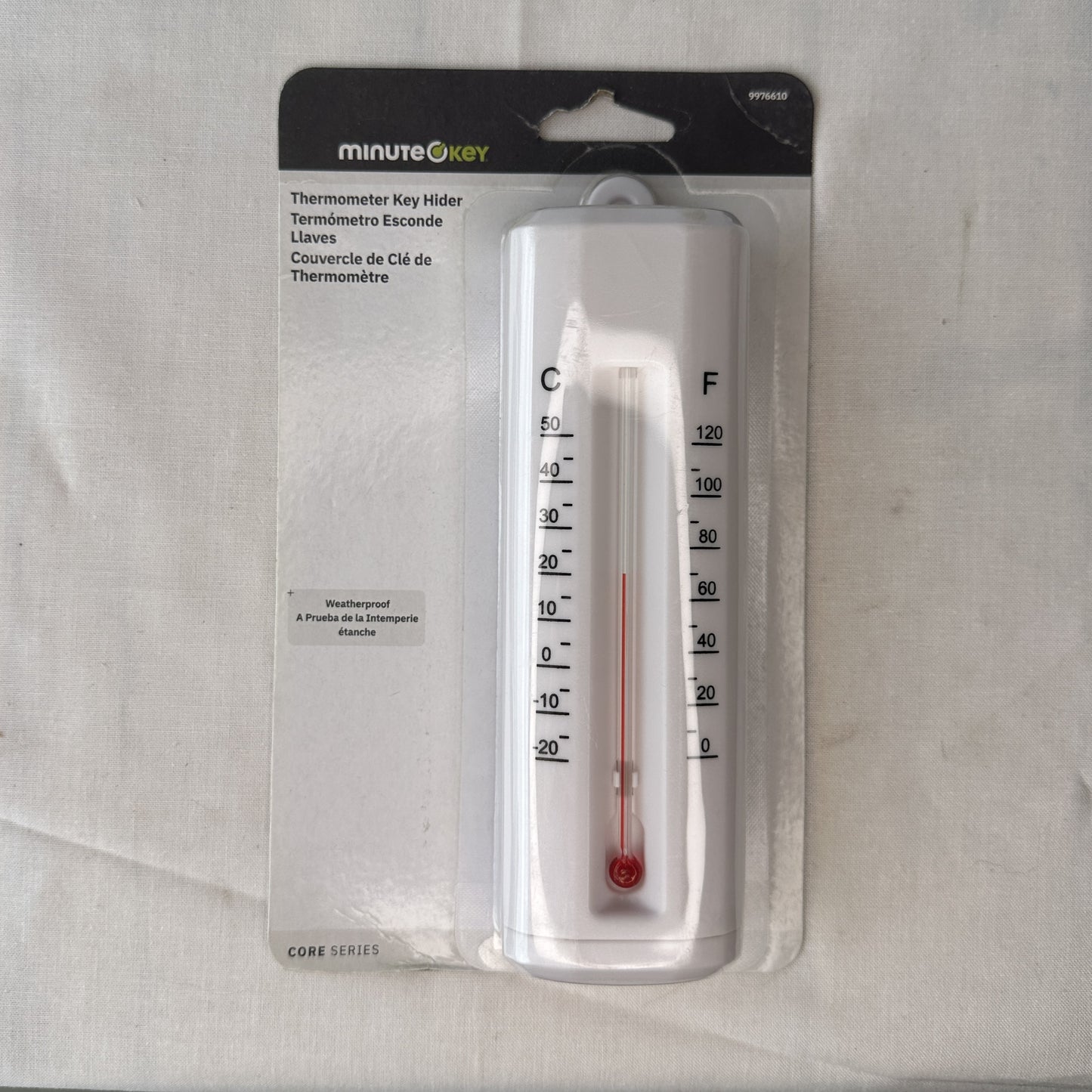 Minute Key Thermometer Waterproof Key Hider CORE Series Weatherproof Security